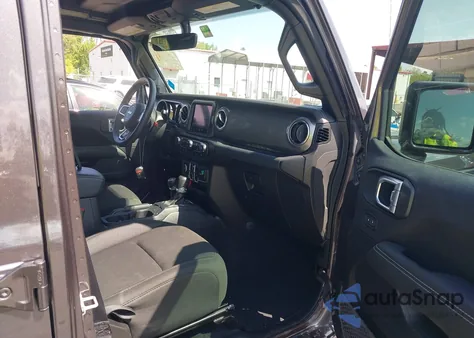 2022 Jeep Wrangler Unlimited Sahara 4X4 z USA, uszkodzony, nr VIN 1C4HJXEN2NW194502